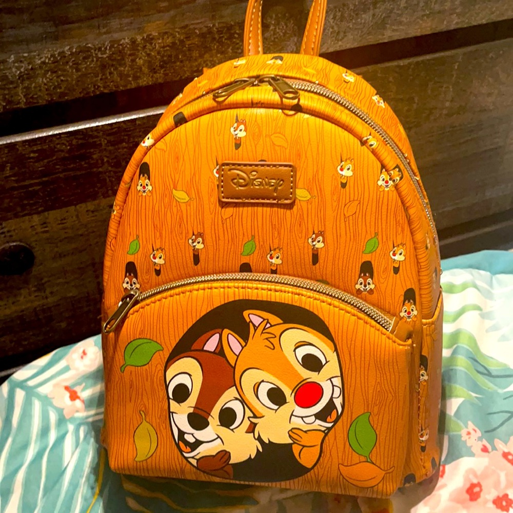 Disney Loungefly chipmunks Backpack